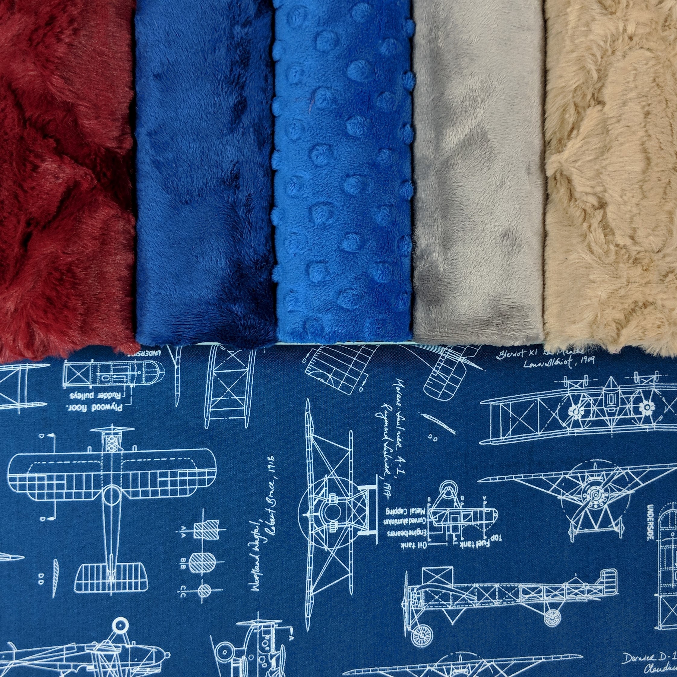 Weighted Blankets Planes Airplane Soft Cotton Etsy