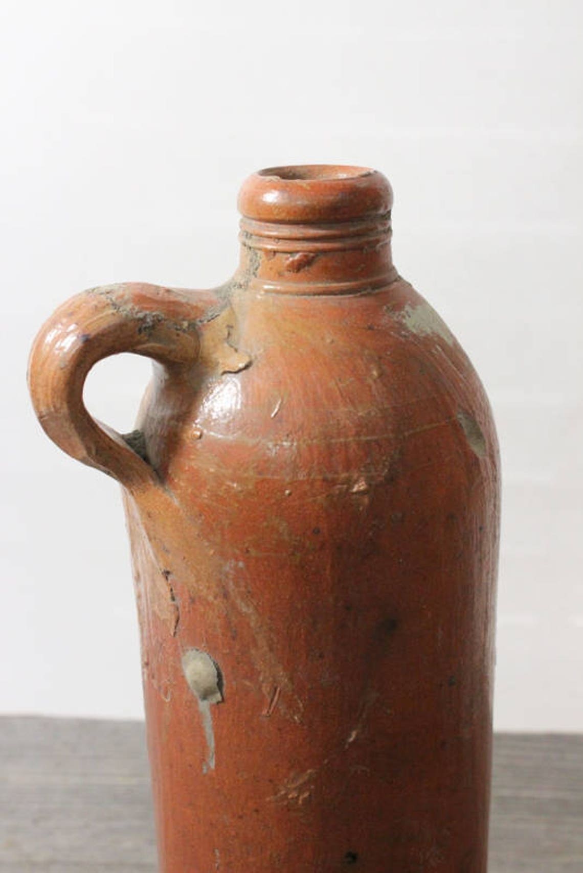 Antique J. Friedrich Grosskarben Pottery Mineral Water Jug Etsy