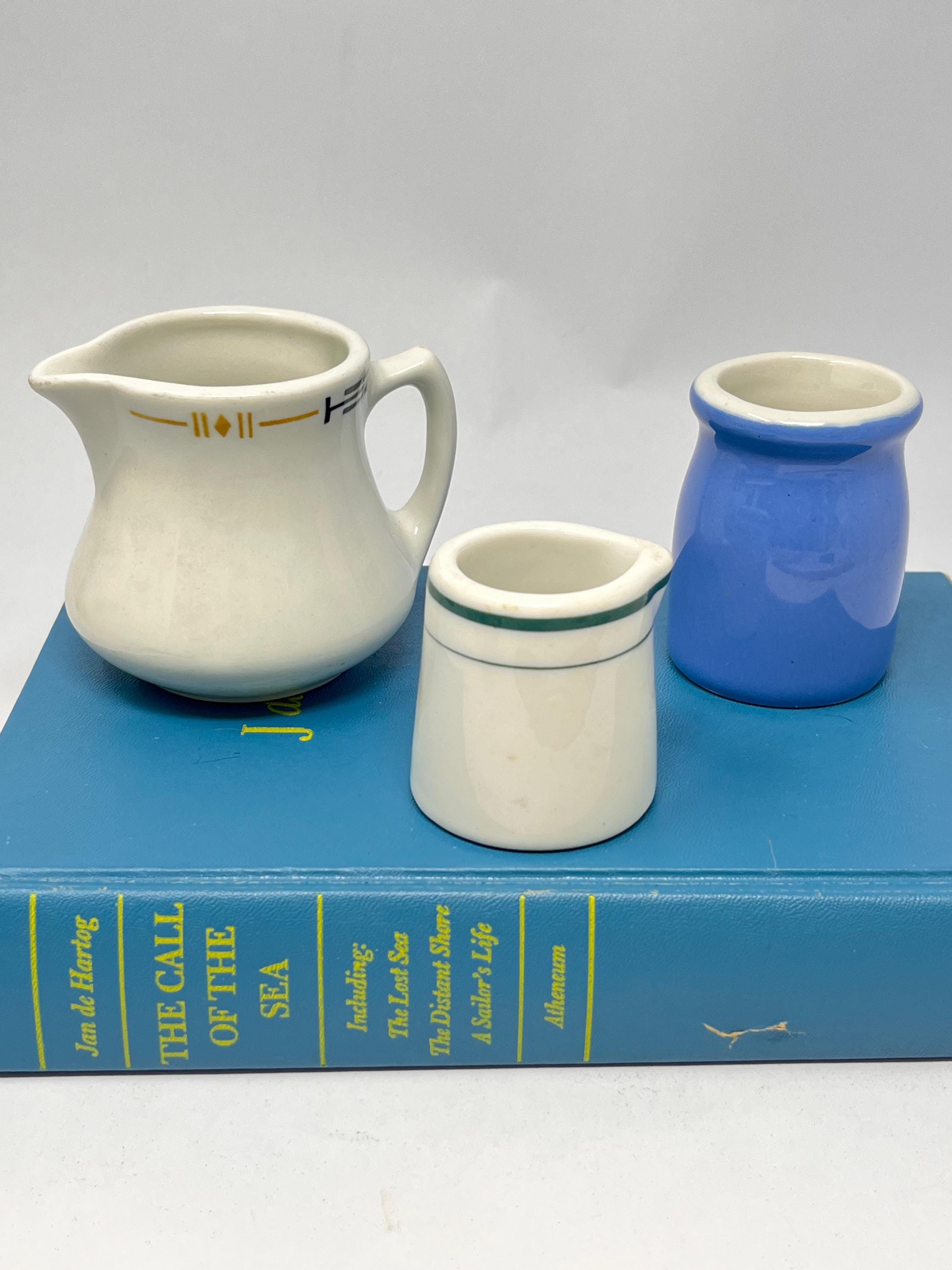 Vintage Wellsville China Pitcher - Etsy