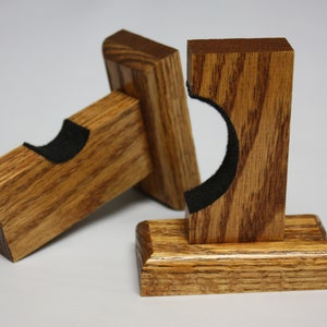 Baseball Bat Wall Hanger (Cherry) - Horizontal