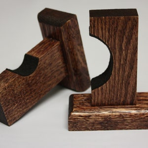 Baseball Bat Wall Hanger (Mahogany) - Horizontal