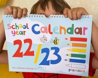 Kids Wall Calendar - Etsy UK