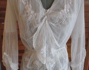 ワンピース 1910s Filet Lace Cotton Dress il_fullxfull.6456490156_1dlf.jpg
