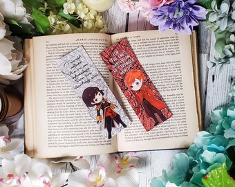 A Darker Shade of Magic Quotes Double Sided Bookmark | Fantasy Novel Bookmarks