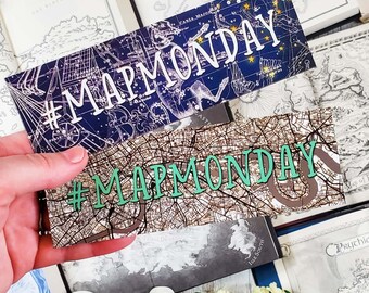 Map Monday Double Sided Bookmark