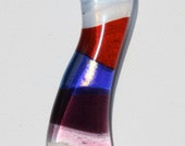 Sun Catcher - Glass Suncatcher Fused Glass Sun Wave - Colourful Sun Catcher