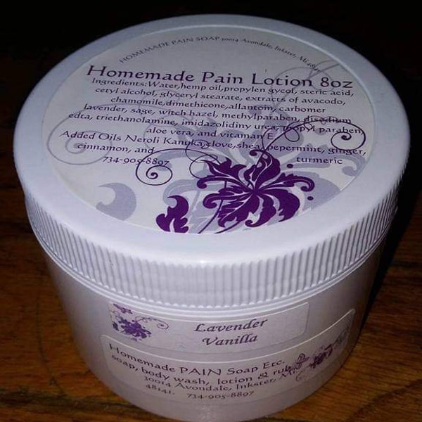 Homemade PainLotion