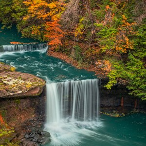 Autumn Waterfall