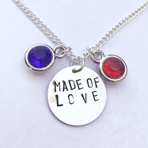 Steven Universe ispirato collana Garnet - "Made of Love"