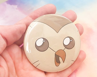 Hooty Owl House Fan Art Pinback Button