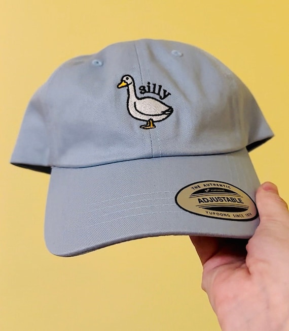 Silly Goose Hat, Silly goose dad hat, silly goose embroidered hat, goose hat, untitled goose, goose game, silly goose
