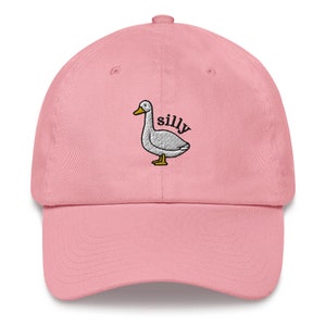 Silly Goose Hat, Silly goose dad hat, silly goose embroidered hat, goose hat, untitled goose, goose game, silly goose