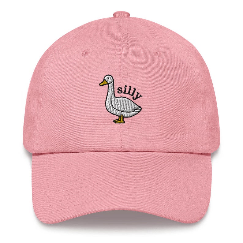 Silly Goose Hat, Silly goose dad hat, silly goose embroidered hat, goose hat, untitled goose, goose game, silly goose