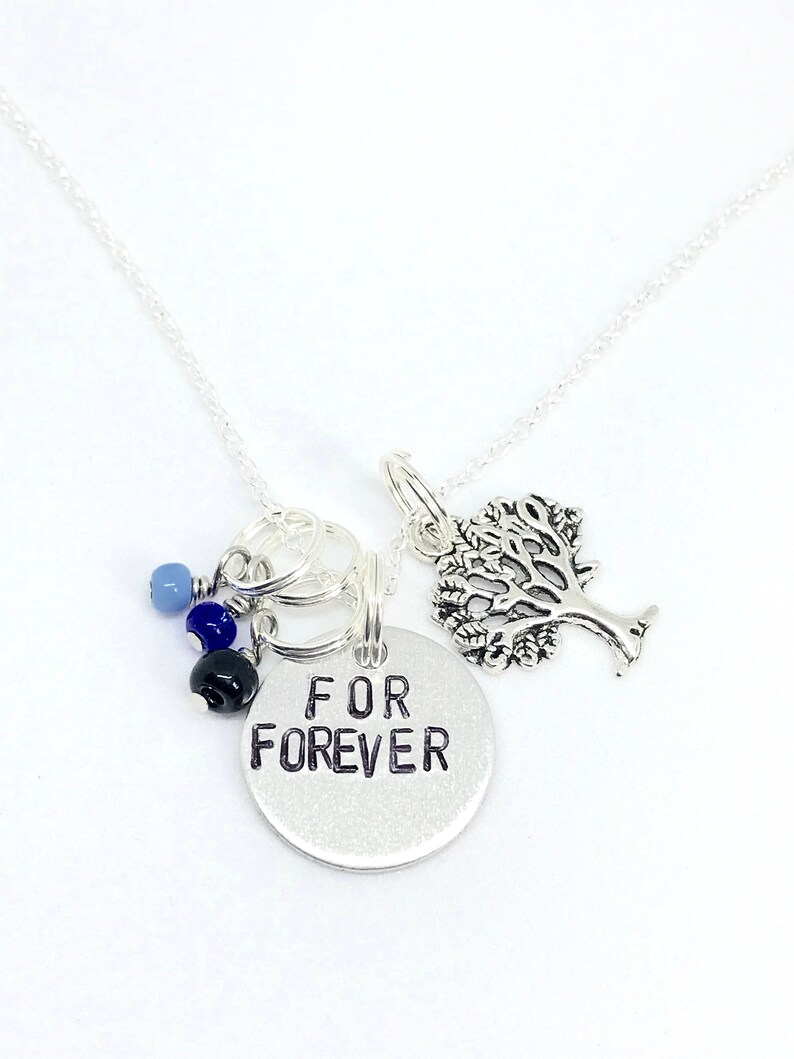 Dear Evan Hansen Inspired Hand-Stamped Necklace For Forever image 4