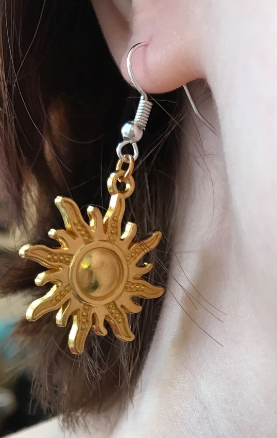 Rapunzel 2024 sun earrings