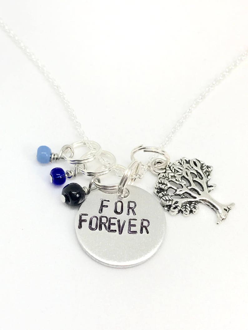 Dear Evan Hansen Inspired Hand-Stamped Necklace For Forever image 1