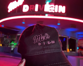 Mel's Die-In Embroidered Distressed Dad Hat, HHN Hat, Halloween Horror Hat, Lil Boo, Halloween Hat, Universal, halloween spirit, HHN outfit