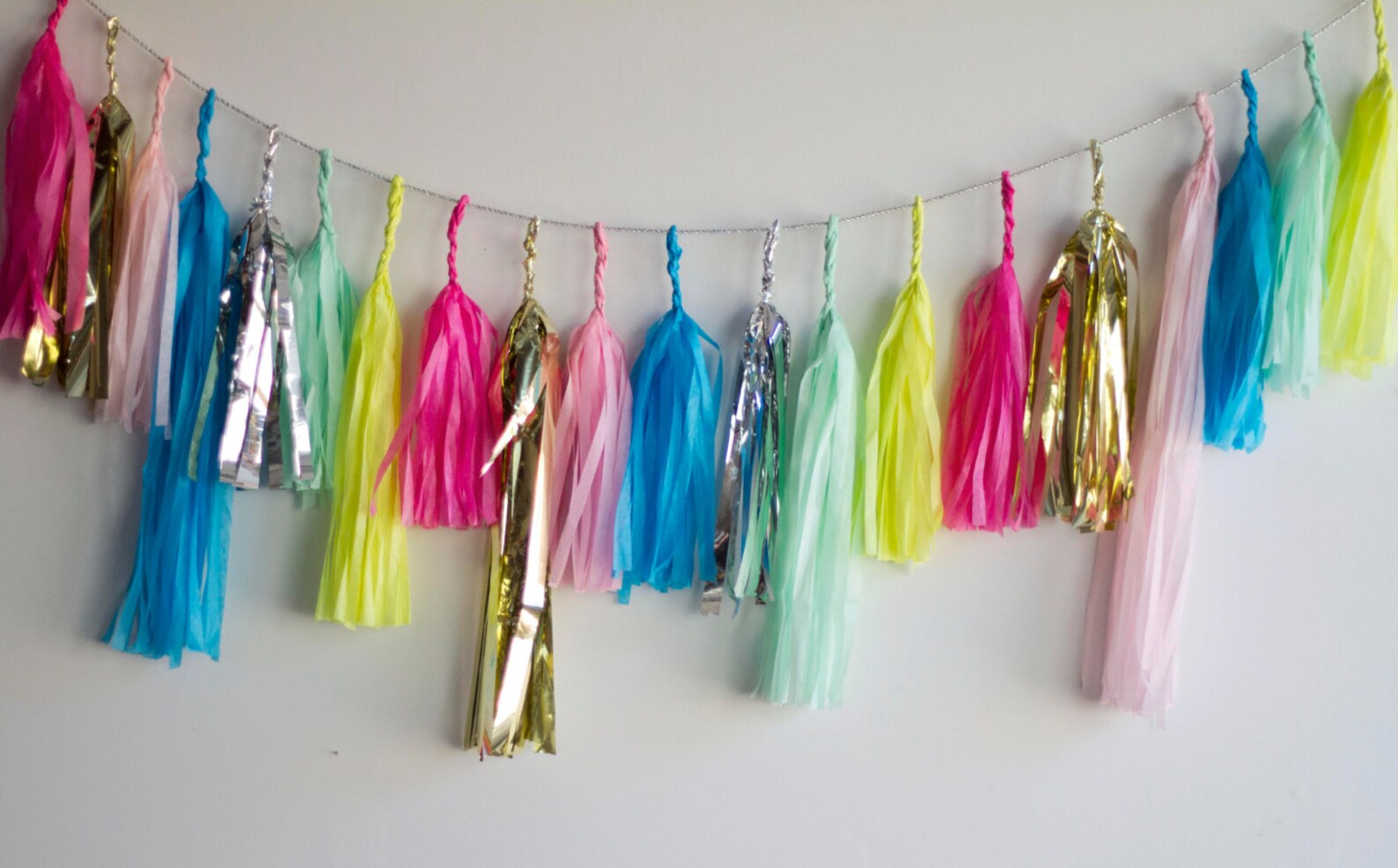 Гирлянда тассел как собрать