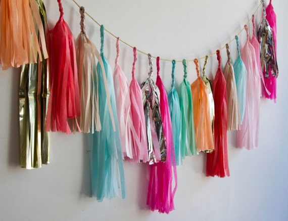 birthday tassel garland