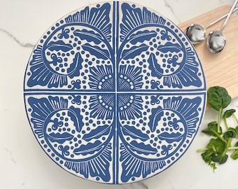 Dish and Bowl Cover Extra Large Madiba Print | great for entertaining