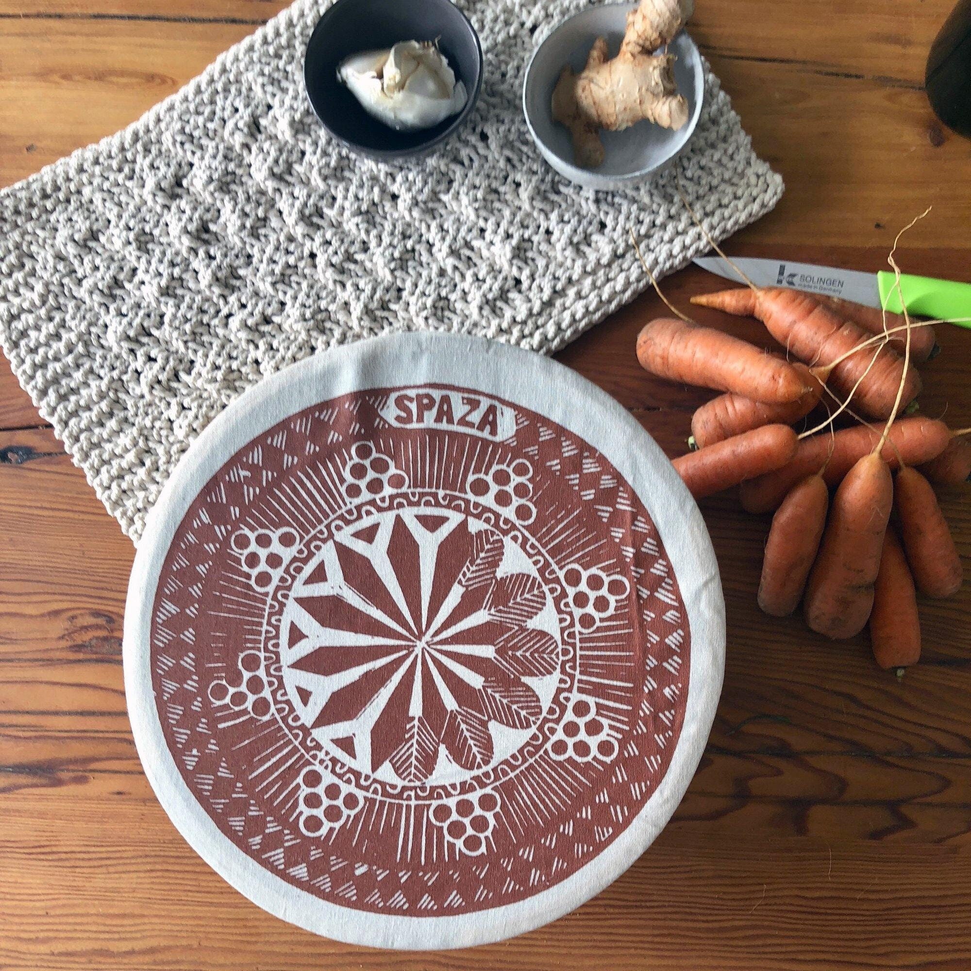 Couvercle de Plat et Bol Medium Safari Print | Couvercle d'un Unique Pour Les Salades d'accompagneme