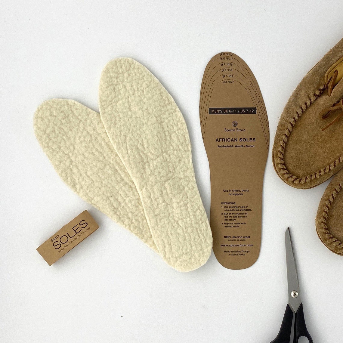 Felt Insoles Merino Wool Inserts for Shoes Boots and - Etsy