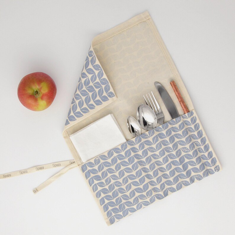 Cutlery Roll Travel Utensil Case for Lunch Box and Picnic Etsy