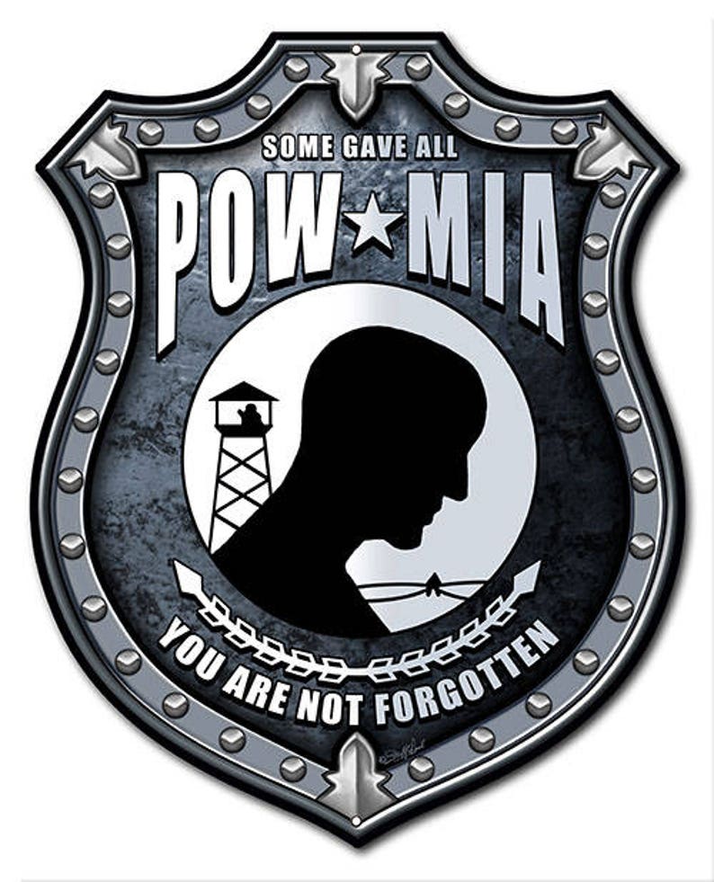 MIA POW You Are Not Forgotten Laser Cut Out Shield Military Etsy mia-pow-you-are-not-forgotten-laser-cut-out-shield-military-etsy