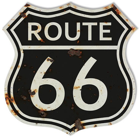 New Looking Route 66 Gas Station Reproduction Garage Shop Sign 15x15