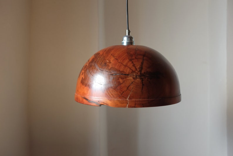 Pendant Lamp Shade Wood Lampshade Light Ceiling Hanging Dining Table Home Decor