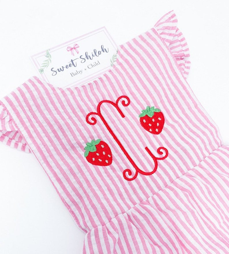Mayoral Red Strawberry Print Romper Set
