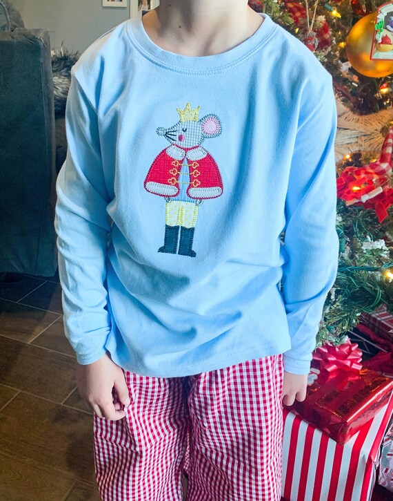 Mouse King Shirt, Boys Nutcracker Shirt, Christmas Mouse Shirt, Boys Christmas Outfit, Babys 1st Christmas Shirt, Nutcracker Christmas Top