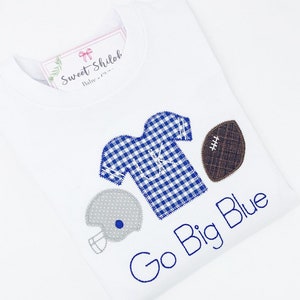 Boys UK Shirt, Boys Kentucky Football Shirt, Boys Football Jersey Tee, Boys Football Team T-Shirt, Boys Kentucky Game Day Shirt, Baby KY Top