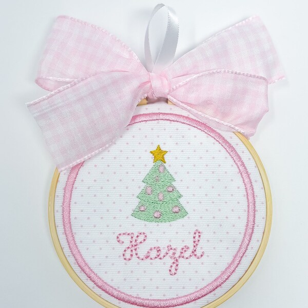 Embroidered Ornament Etsy