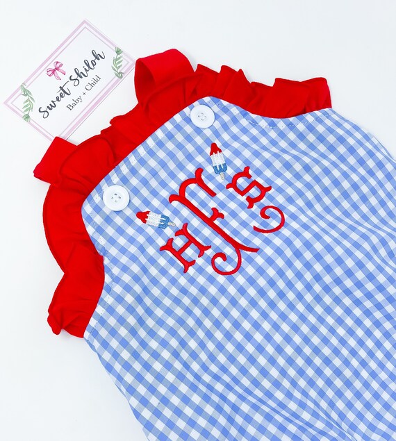 4th of july bubble romper online