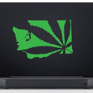 Washington Marijuana Decal... WA 420 decal... WA 420 Sticker... Washington Weed Decal... Washington Weed Sticker... Weed Sticker... image 3