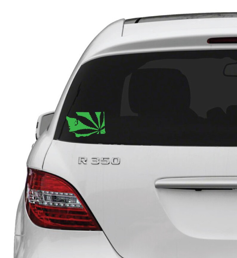 Washington Marijuana Decal... WA 420 decal... WA 420 Sticker... Washington Weed Decal... Washington Weed Sticker... Weed Sticker... image 2