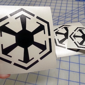 Star Wars inspired Sith decal.. Sith logo decal.. Sith sticker.. Sith logo sticker.. Sith logo bumper sticker.. Sith window decal..