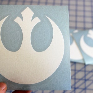Star Wars Rebel Alliance decal.. Rebel Alliance sticker.. Rebel Alliance vinyl decal.. Rebel Alliance window sticker.. Rebel Alliance decal