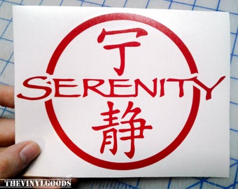 Serenity decal.. Firefly Serenity decal.. Firefly decal..