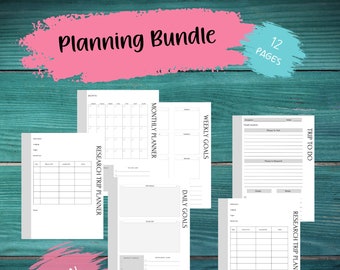 Genealogy Planning Bundle | Ancestry Family Tree | Genealogy Organizer | Genealogy Gift