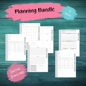 Genealogy Planning Bundle | Ancestry Family Tree | Genealogy Organizer | Genealogy Gift