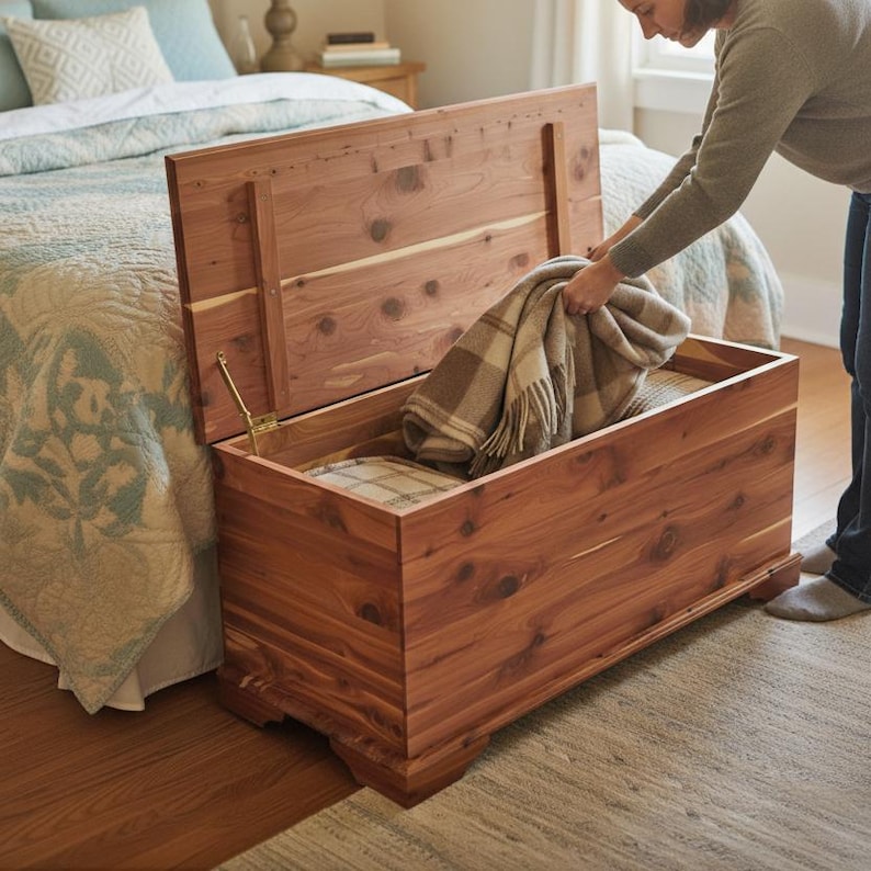 DutchCrafters Cedar Hope Chest - Thumbnail 4