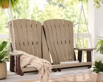 DutchCrafters Comfy 4ft Swing, Outdoor Porch Swing - Choose Your Color - Amish Made in USA