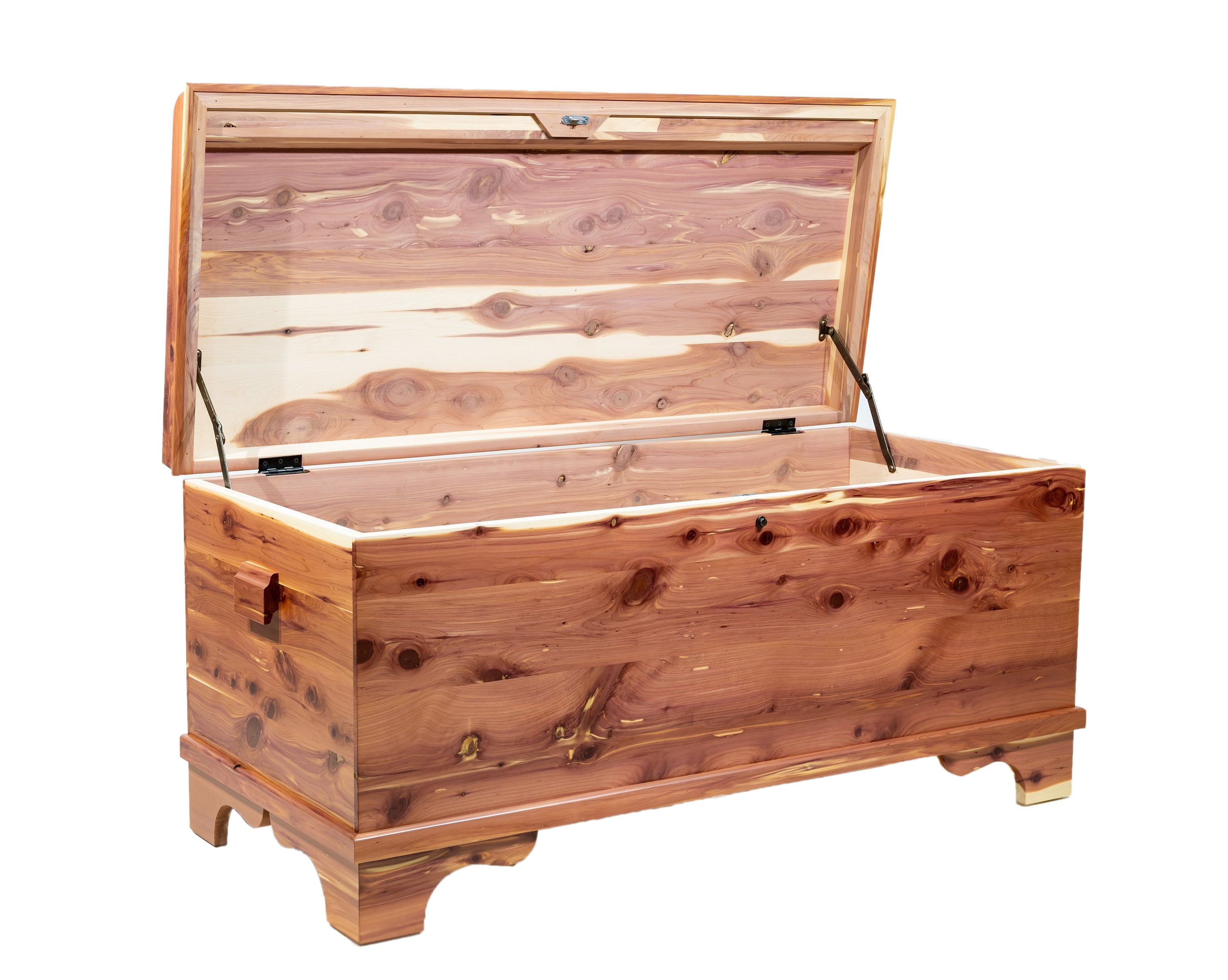 Storage Box AMISH CEDAR DECK BOX - Solid Wood Storage – Saving Shepherd