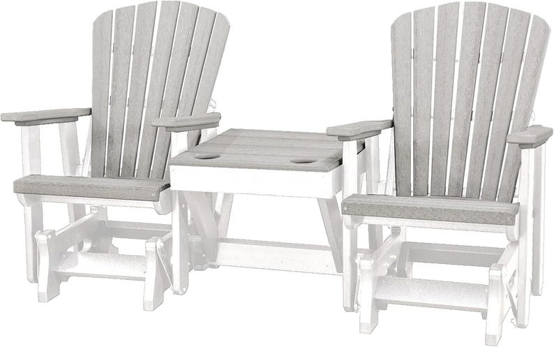 DutchCrafters Fan Back Adirondack Glider - Thumbnail 5