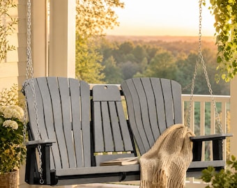 DutchCrafters Comfy 5ft Swing, Outdoor Porch Swing - Choose Your Color - Amish Made in USA