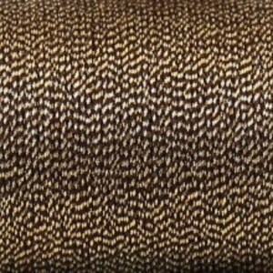 May include: Close-up of a brown and beige textured fabric with a subtle wave pattern.