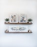 FREE SHIPPING | Rustic Wooden Picture Ledge Shelf, Ledge Shelf, Ledge Shelves, Rustic Floating Shelf, Wooden Shelf, Rustic Home Decor 