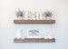 FREE SHIPPING | Floating Shelf | Rustic Floating Shelf | Ledge Shelf | Wooden Floating Shelf | Floating Shelves | Farmhouse Decor 